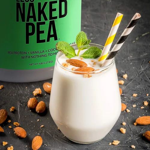 Miniatura 5 de Naked Nutrition - Proteína de chícharo aislado de granjas norteamericanas, 5 libras