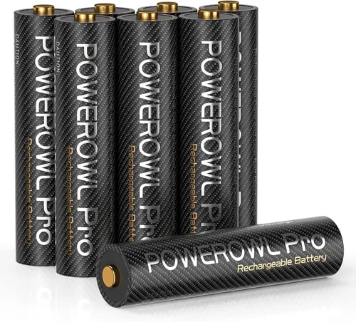 Miniatura 8 de Gold-top - Pilas AA AAA recargables PRO con cargador, 8 y 8