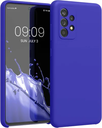 Miniatura 117 de kwmobile Funda Compatible con Samsung Galaxy A14 5G - Funda de teléfono de TPU y silicona con acabado suave - Verde Lima