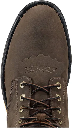 Miniatura 4 de Ariat Workhog - Botas de punta compuesta H2O de 8 pulgadas para hombre Marrón oscuro engrasado