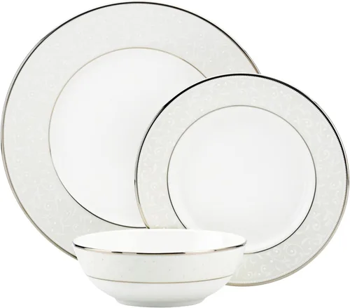 Miniatura 21 de Lenox Platillo Opal Inocencia, blanco