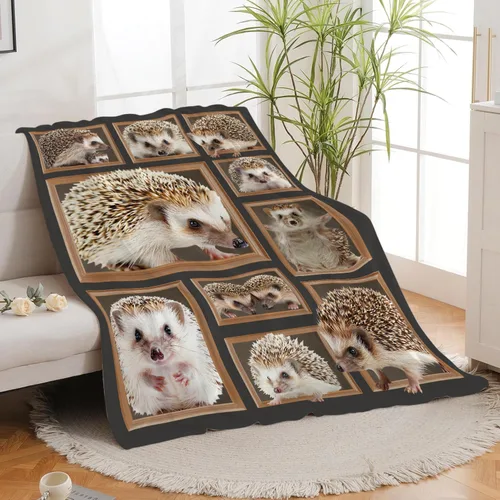 Miniatura 145 de Manta de Foca del Océano, Regalos de Focas para Niños, Niñas, Adultos, Mujeres y Hombres, Suave, Acogedora, Cálida, Felpa Esponjosa, Mullida