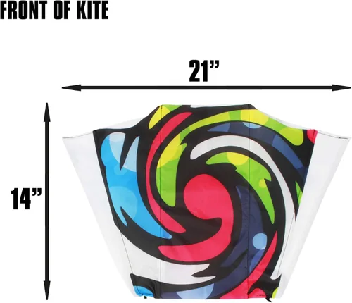 Miniatura 3 de X Kites PocketKite™ Parafoil Kite Surtido en Cometa de Nylon PDQ