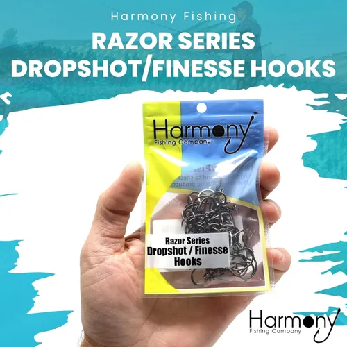 Miniatura 6 de Harmony Fishing - Razor Series Dropshot - Anzuelos de pesca (selecciona tamaño y cantidad)