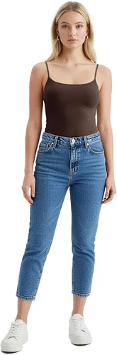 Miniatura 123 de Emmalise Camisola larga casual básica para mujer, con tirantes ajustables, top en capas
