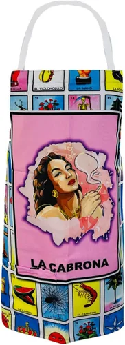 Miniatura 8 de Leos Imports Loteria Card - Delantal de bingo mexicano con bolsillos