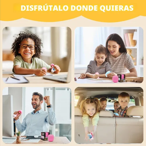 Miniatura 6 de Juguetes para ansiedad, pelotas antiestrés para niños y adultos, cambian de color con el sol, bola de masa de tiro lento, juguetes para ansiedad
