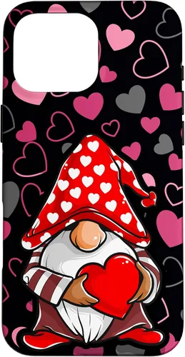 Miniatura 19 de Cute Gnome Valentine Heart Pattern Cozy Love Design Case for iPhone 17