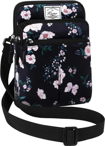 Miniatura 11 de Kamo Bolso Multifuncional para Teléfono de Un Solo Hombro, Bolso de Cintura para Teléfono, Bolso Diagonal Cruzado, Estuche para Teléfono Inteligente