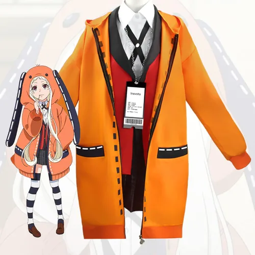 Miniatura 3 de Disfraz completo de cosplay de Yomoduki Runa para Halloween, conjunto completo de uniforme escolar de jugador de anime, conjunto completo para niñas