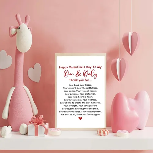 Miniatura 6 de OJsensai Bonita tarjeta del día de San Valentín con sobre resistente, regalos de San Valentín para novio, novia, la mejor idea de regalo de San DO 6