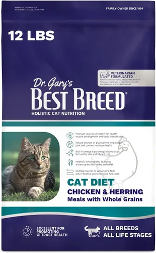 Miniatura 12 de Best Breed Dieta para gatos fabricada en Estados Unidos [alimento seco natural para gatos para todas las edades] – 4 libras.