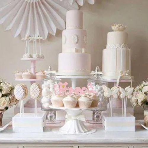 Miniatura 3 de Paquete de 24 adornos para cupcakes con purpurina «It's a Girl» con lazo, revelación de género, para cupcakes, decoración de pastel de bienvenida