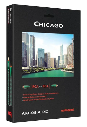 Miniatura 2 de AudioQuest Cable de interconexión de audio RCA Chicago (1.6 ft, par)