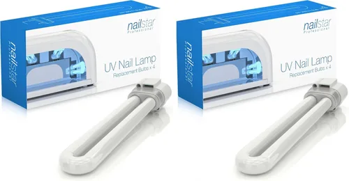Miniatura 4 de nailstar Secador de lámpara de uñas UV de 9 W en forma de U de 365 nm - Paquete de 4