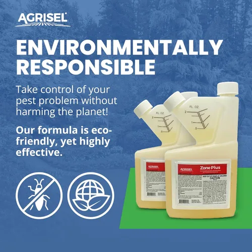 Miniatura 4 de Agrisel Zone Plus - Control de insectos y plagas, amplio espectro, para interiores y exteriores, eficaz contra 100 plagas, ecológico, 16 onzas