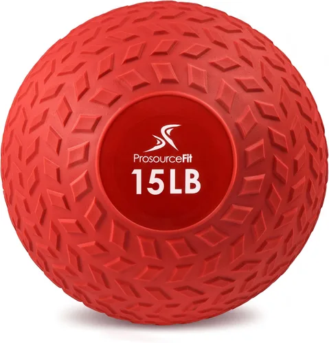 Miniatura 18 de ProsourceFit Slam Medicine Balls 5, 10, 15, 20, 25, 30, 50lbs Smooth and Tread Textured Grip Dead Weight Balls for Strength and Conditioning