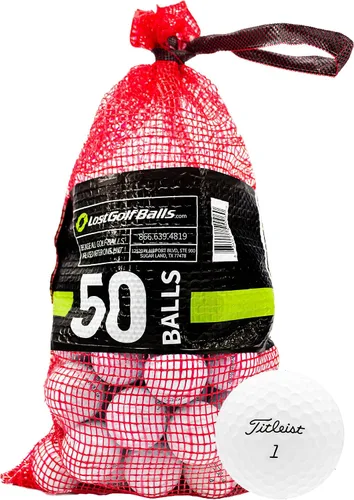 50 pelotas de golf usadas recicladas Near Mint Titleist Pro V1 AAAA, paquete de 50 unidades
