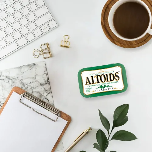 Miniatura 7 de Altoids - Mentas sabor hierbabuena, 1.76 onzas (12 paquetes)