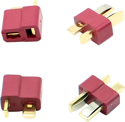 Miniatura 7 de 10 pares de conectores tipo T, utilizados para el control remoto de conectores macho y hembra tipo T de cuadricópteros y barcos de automóviles