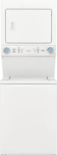 Frigidaire Lavadora/secadora a gas Centro de lavandería - Lavadora de 3.9 pies cúbicos y secadora de 5.5 pies cúbicos
