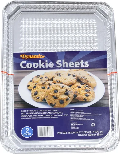Miniatura 13 de Dynamic Sartén de aluminio resistente (paquete de 24) bandeja de 17.98 x 13.23 x 2.83 pulgadas, para asar, tamaño compacto, apto para horno