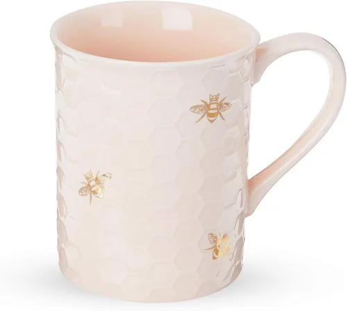 Miniatura 7 de Taza de té de cerámica Pinky Up Annette con infusor y tapa, taza de viaje para tés de hojas sueltas, oficina en casa, camping, picnic, 12 oz, juego