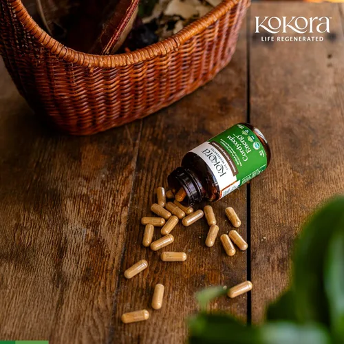 Miniatura 3 de kokora Cordyceps Energy - Suplemento orgánico de hongos adaptogénicos - Incluye extracto de Cordyceps orgánico certificado y macuna orgánica
