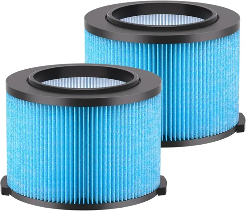 Filtro de repuesto de 3 capas para aspiradora Ridgid VF3500 de 3-4.5 galones WD3050, WD4070, WD4080, WD4522, 4000RV, 4500RV, paquete de 2