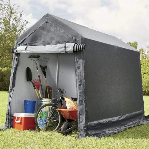 Miniatura 2 de Impact Canopy Cobertizo portátil 7x12, gris