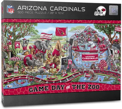 Miniatura 10 de YouTheFan - Rompecabezas NFL Game Day at The Zoo, 500 piezas