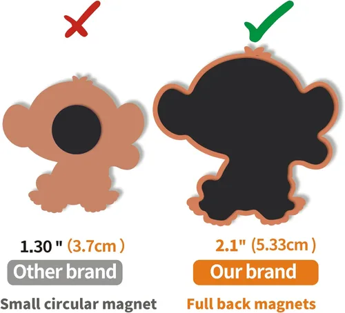 Miniatura 2 de SUPINEEDO Imanes para Refrigerador para Niños de 1 a 3 años, Imanes de Animales para Niños, Regalo Educativo y Ocupacional para Bebés, Imanes