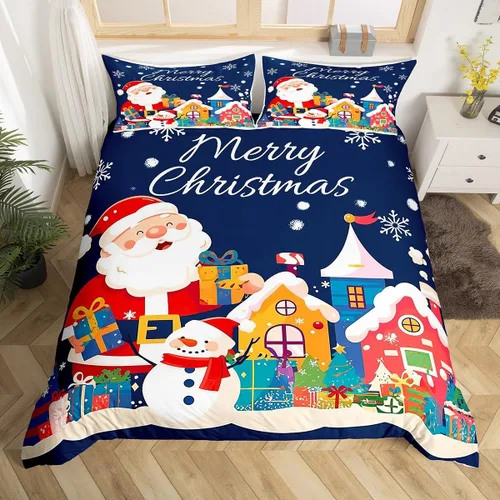 Miniatura 14 de Erosebridal Divertida funda de edredón de Halloween para niños, juego de ropa de cama de calabaza fantasma, decoración de Halloween para niños