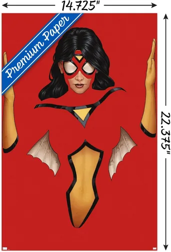 Miniatura 3 de Trends International Marvel Comics Spider Woman - Póster de pared Strikeforce #1, 22.4 pulgadas de largo x 14.7 pulgadas, versión enmarcada