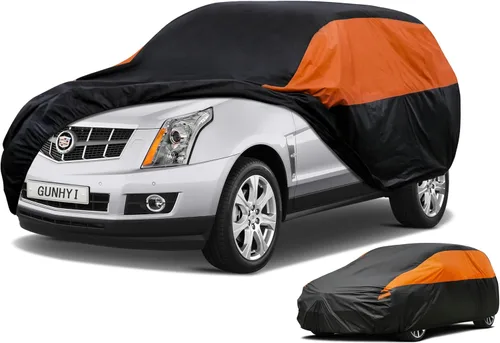 Miniatura 16 de GUNHYI - Funda para auto Chevrolet Custom Fit Chevrolet Chevy Trailblazer (2016-2019) impermeable para todo tipo de clima para automóviles, funda