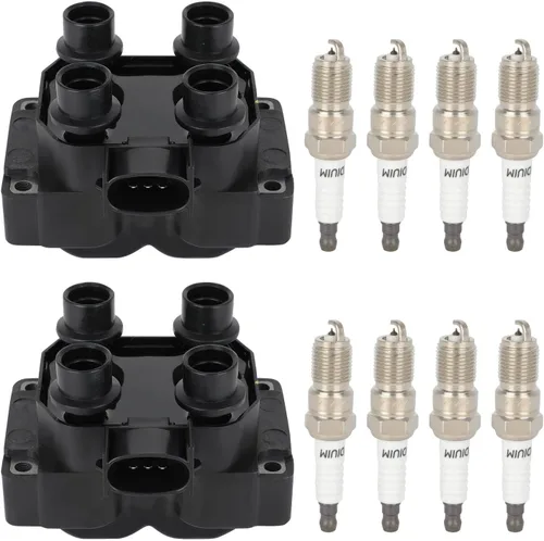 Miniatura 19 de ECCPP UF816 4 bobinas de encendido con 4 bujías de iridio 95125 para Hyundai Elantra Sonata Kona para Kia Forte Optima 2.0L GN10877 UF816 UF-816
