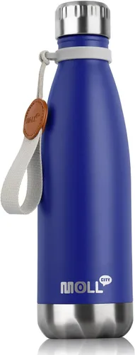 Miniatura 11 de Botella de agua para niños, botella de agua deportiva de acero inoxidable de 12 onzas con aislamiento al vacío para la vuelta a la escuela, botella