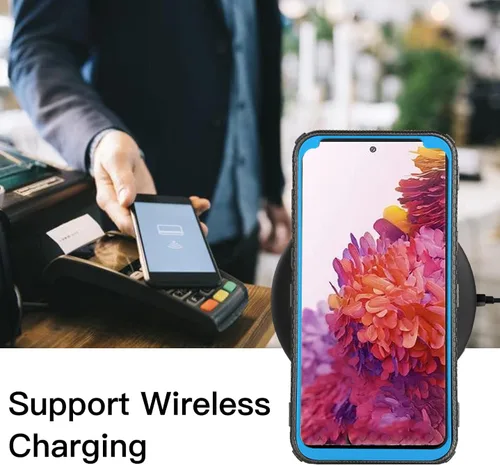 Miniatura 5 de Asuwish Funda de teléfono para LG K30 2018/Premier Pro LTE/Phoenix Plus/Harmony 2/K10/K11/Xpression cubierta híbrida a prueba de golpes cuerpo