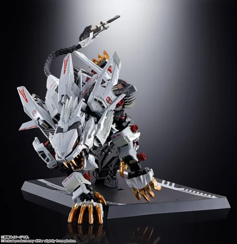 Miniatura 9 de BANDAI Spirits Chogokin ZOIDS New Century/Zero RZ-041 Liger Zero, aprox. 8.7 pulgadas (8.661 in), ABS y PVC y pintado a presión
