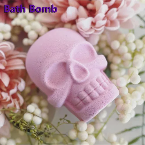 Miniatura 3 de Juego de moldes de silicona de calavera grande 3D, 2 piezas para Halloween, moldes de silicona para resina, moldes de silicona para chocolate