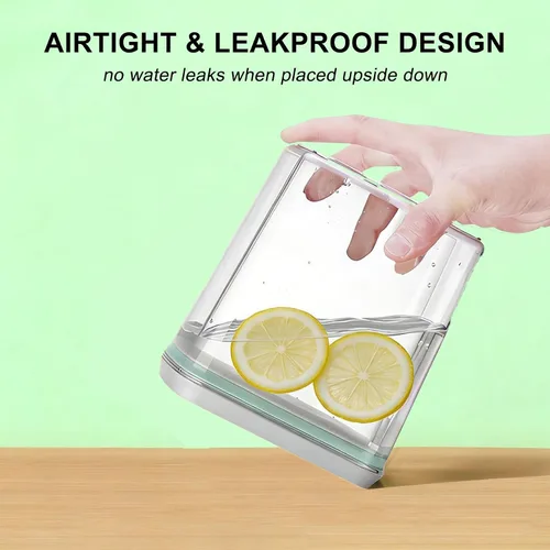 Miniatura 4 de Contenedor de alimentos para perros y gatos, contenedor de almacenamiento de alimentos con tapa pop de 2.8 cuartos para croquetas y golosinas