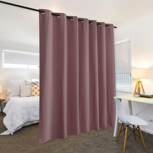 Miniatura 85 de RYB HOME - Cortinas extralargas de privacidad, para bloquear luz, de techo a suelo, para comedor, oficina, sala de estar, cine en casa, patio, 8.3