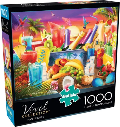 Miniatura 3 de Buffalo Games - Rompecabezas de 2-1000 piezas Happy Hour