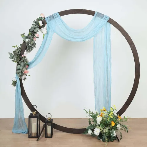 Miniatura 53 de Efavormart - Camino de mesa de gasa verde salvia de 10 pies, tela de gasa de 120 pulgadas para bodas de jardín botánico, eventos de primavera