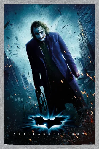 Miniatura 6 de Trends International DC Comics Movie - The Dark Knight - The Joker - Póster de pared de una hoja, 14.725 x 22.375 pulgadas, versión premium sin marco
