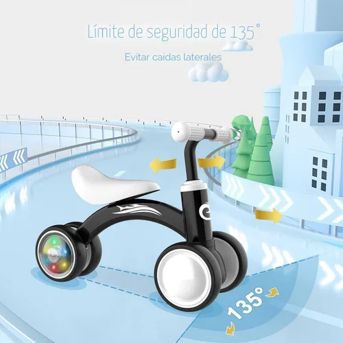 Miniatura 4 de Gamfeiny Colorful Lighting Baby Balance Bike Toys for 1 Year Old Boy Girl Gifts, 10-36 Month Toddler Balance Bike, No Pedal 4 Silence Wheels & Soft