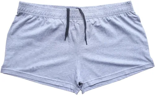 Miniatura 4 de palglg Pantalones cortos de culturismo para hombre de 3 pulgadas con cordón de entrepierna de algodón