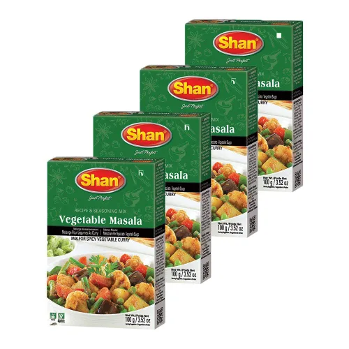 Miniatura 130 de Shan Korma Recipe and Seasoning Mix 1.76 oz (50g) - Spice Powder for Traditional Meat in Yogurt Sauce - Suitable for Vegetarians - Airtight Bag in a