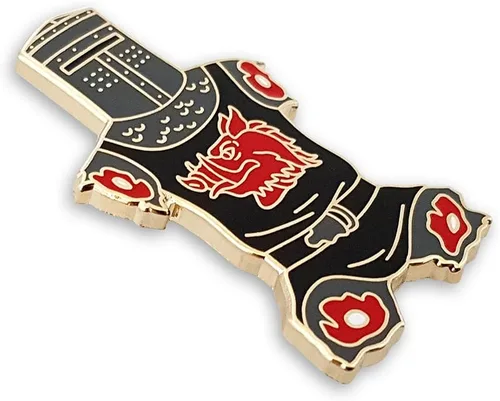 Miniatura 2 de Pinsanity Black Knight "Just A Flesh Wound" broche de solapa esmaltado