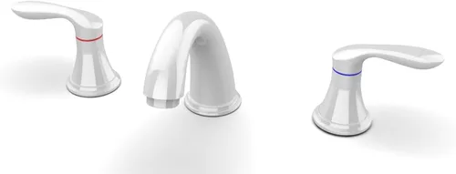 Miniatura 15 de Grifo de baño, grifos de baño de 4 pulgadas para fregadero de 3 agujeros, grifo de lavabo de baño central con drenaje desplegable y manguera sin
